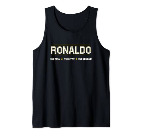 Herren RONALDO the Man the Myth the LEGEND | Mythos Legende Name - Tank Top Herren RONALDO the Man the Myth the LEGEND | Mythos Legende Name - Tank Top von for Someone Named RONALDO