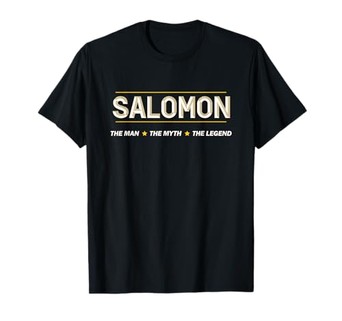 SALOMON the Man the Myth the LEGEND | Mythos Legende Name - T-Shirt SALOMON the Man the Myth the LEGEND | Mythos Legende Name - T-Shirt von for Someone Named SALOMON