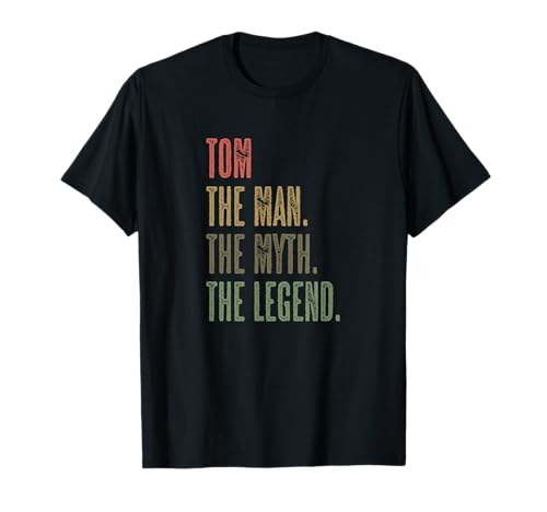 TOM - the Man the Myth the LEGEND | Mythos Legende Name - T-Shirt TOM - the Man the Myth the LEGEND | Mythos Legende Name - T-Shirt von for Someone Named TOM
