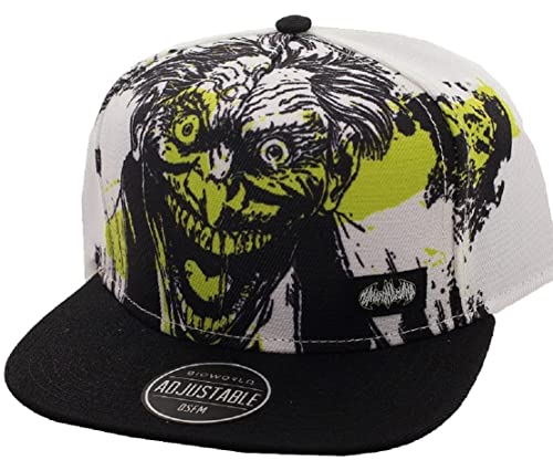 Batman Cap Joker Logo Baseball Snapback Cap Mütze Schirmmütze DC Comics von for-collectors-only