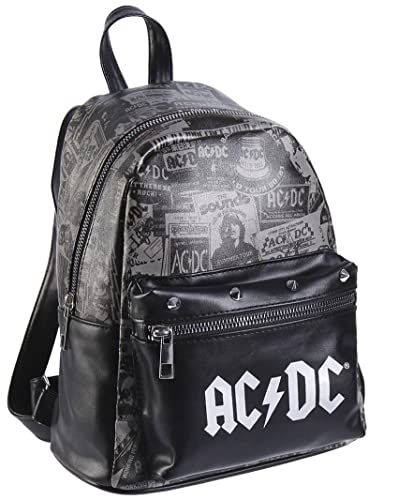 for-collectors-only AC/DC Rucksack Damen Collegetasche Small Backpack Tasche Bag von for-collectors-only