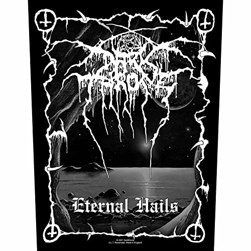 for-collectors-only Darkthrone Rückenaufnäher Eternal Hails Backpatch Aufnäher Flicken Black Metal Back Patch von for-collectors-only