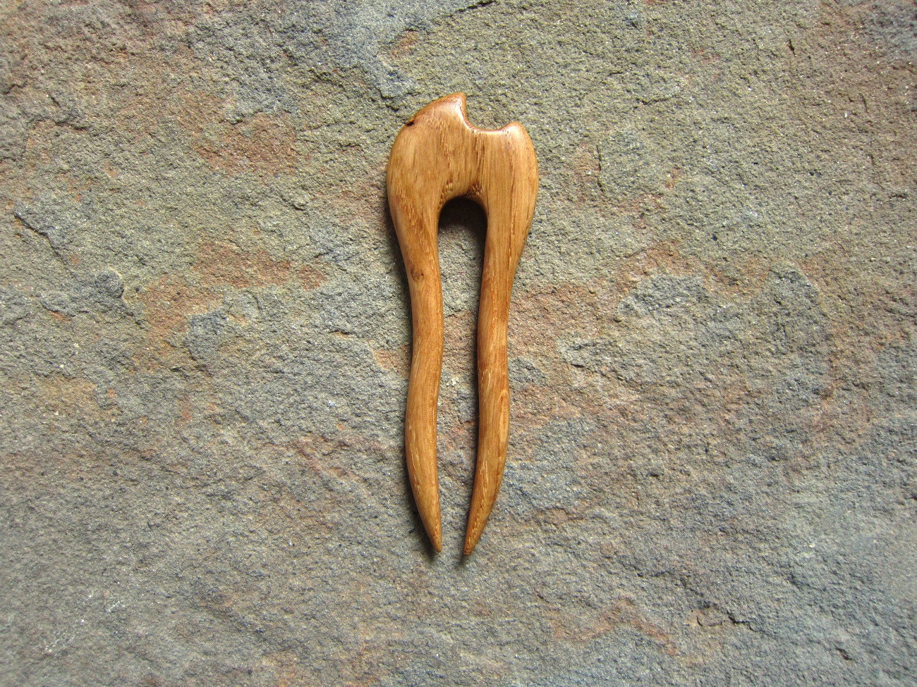 Haarforke Aus Holz, Haarforke, Haarstab 2 Zinken, Haarnadel, Peigne Cheveux, Fourche von forEVAhairforks