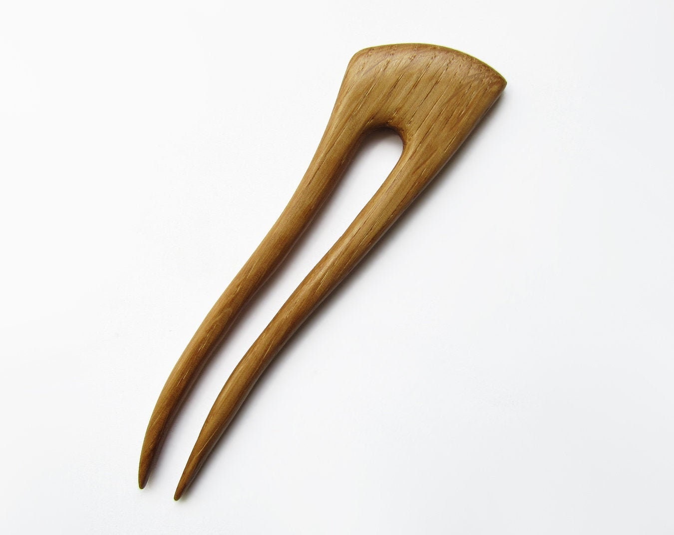 Haarforke Aus Holz, Haarforke, Haarstab 2 Zinken, Haarnadel, Peigne Cheveux, Fourche von forEVAhairforks