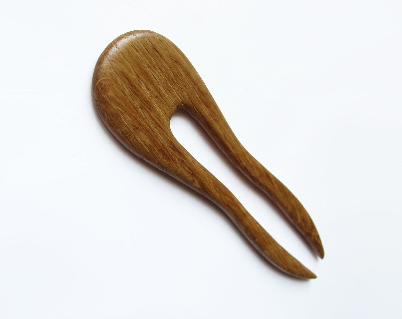 Haarforke Holz, Haarforke, Haarstab 2 Zinken, Haarnadel, Peigne Cheveux, Fourche von forEVAhairforks