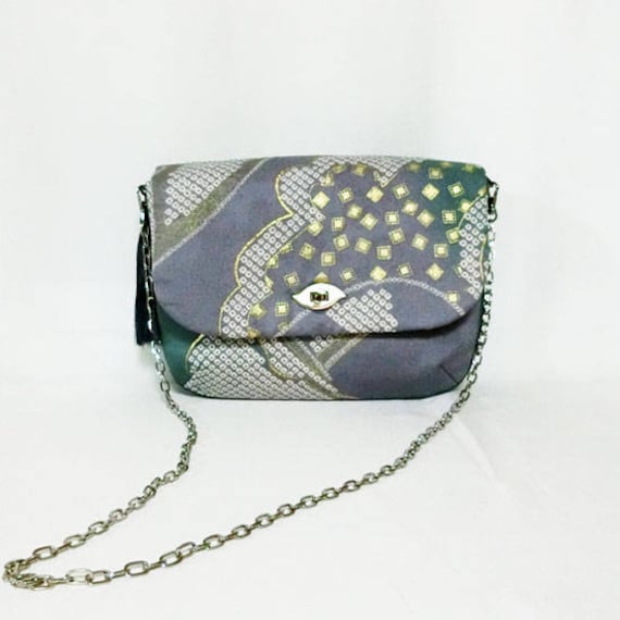 Hergestellt Aus Furisode, Jahrgang Kimono, 3Way Tasche von forgoodkimono