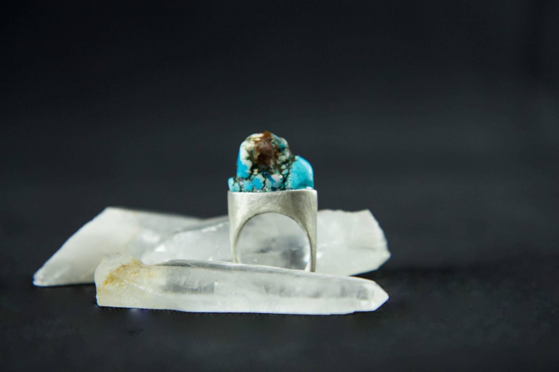 Silverring With Turquoise Silverring With Turquoise von formAterra