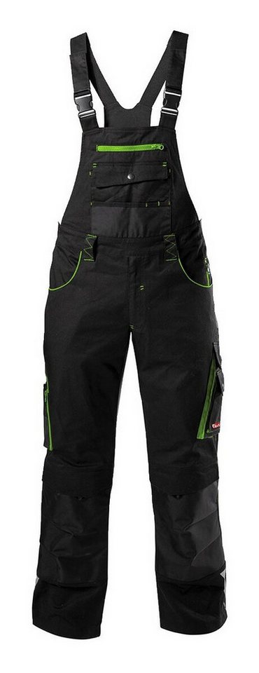 fortis Latzhose Herren twenty-four, schwarz/limegreen fortis Latzhose Herren twenty-four, schwarz/limegreen von fortis