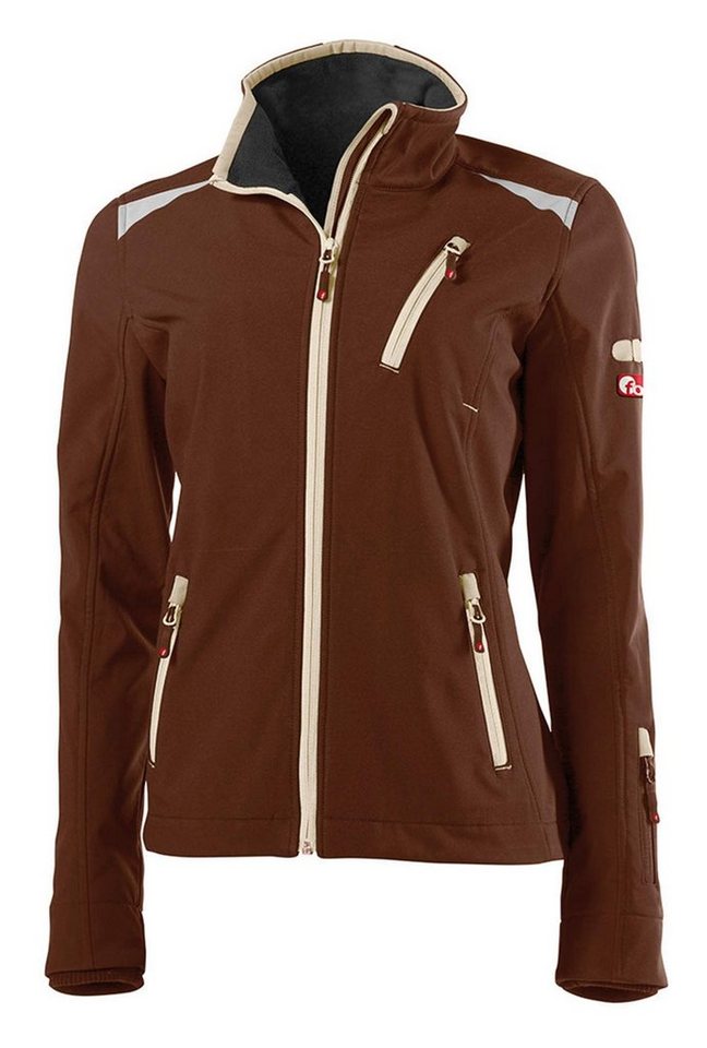 fortis Softshelljacke Damen Jacke 24 Brown / beige Größe XXL von fortis