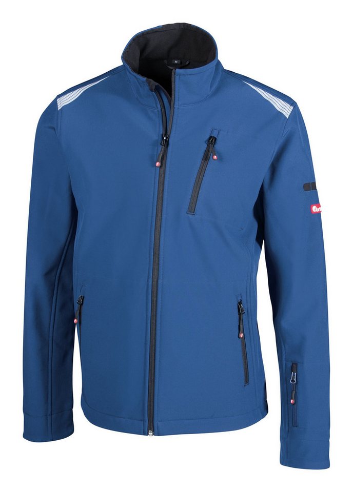 fortis Softshelljacke Herren twenty-four, blau/schwarz, Größe L von fortis