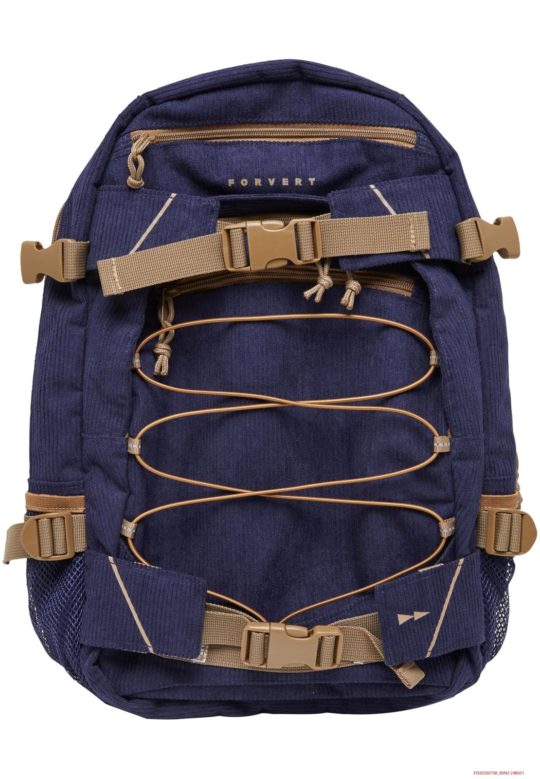 moderner Forvert Cord Louis Rucksack Navy von forvert