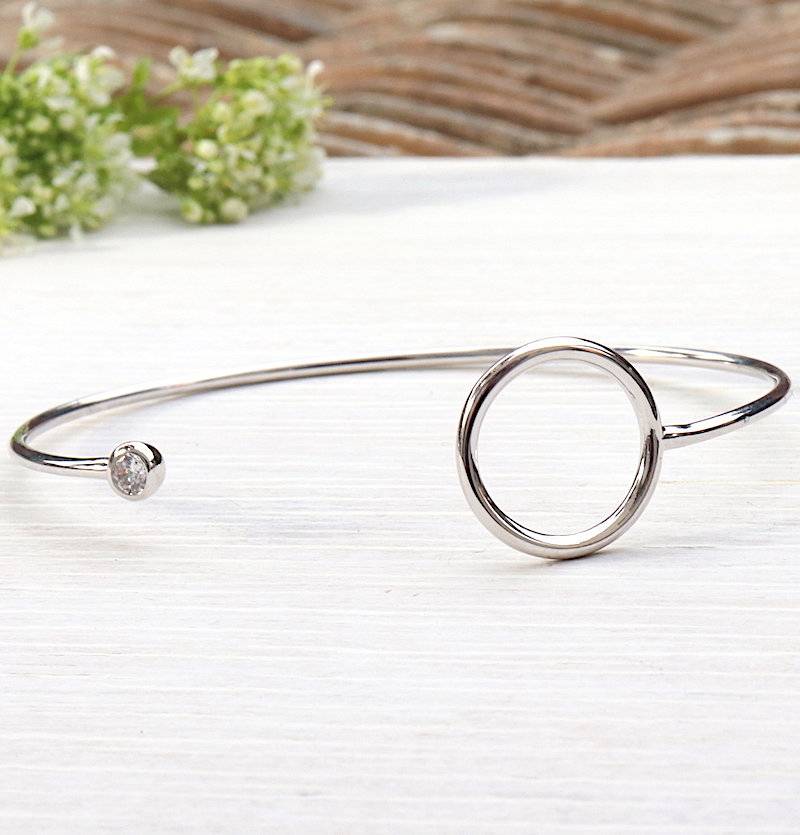 Ring Und Zirkon in 925 Silber Armband von foryoujewels