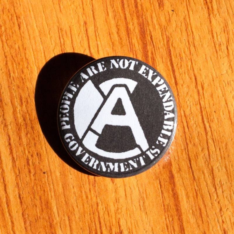 Aus-Rotten - 1, 25" Button | Letzter Bach Wegen Geringer Nachfrage von foxalive