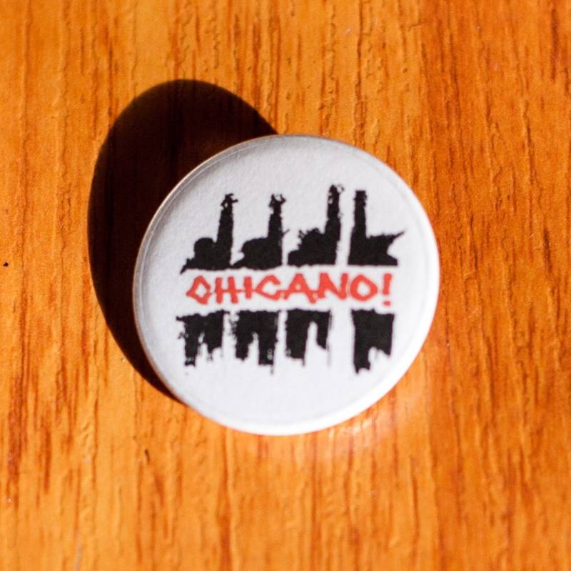 Chicano 3cm Pinback Button von foxalive