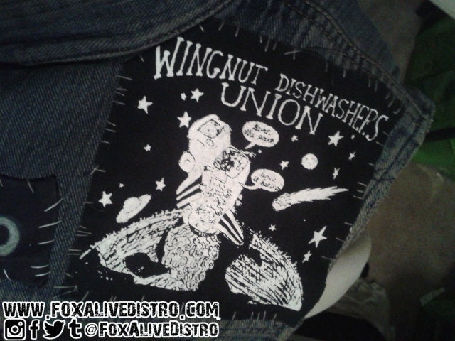 Wingnut Dishwashers Union | Misprint Aufnäher von foxalive