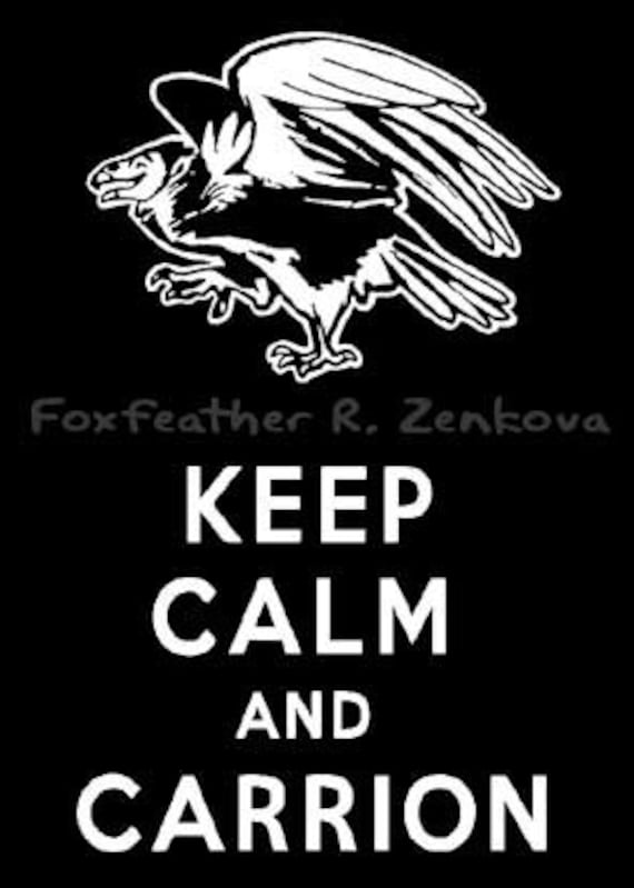 Keep Calm Und Aasgeier T-Shirt Tshirt Shirt Carry On Türkei Geier Raptor Bird Keep Calm Und Aasgeier T-Shirt Tshirt Shirt Carry On Türkei Geier Raptor Bird von foxfeather