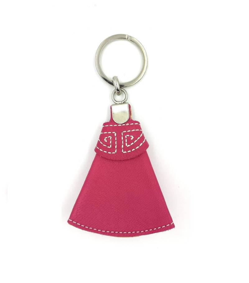 Franartpiel - Handgefertigter Leder-Cape-Schlüsselanhänger Aus Ubrique-Leder Hohe Qualität von franartPiel