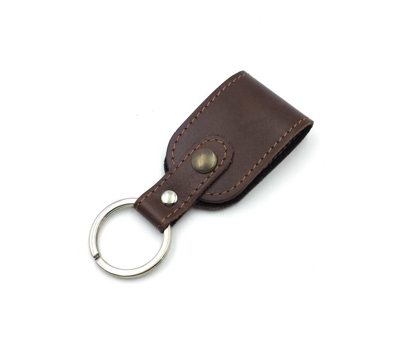 Franartpiel - Handgefertigter Ubrique-Ledergürtel-Schlüsselanhänger Hochwertiges Leder von franartPiel