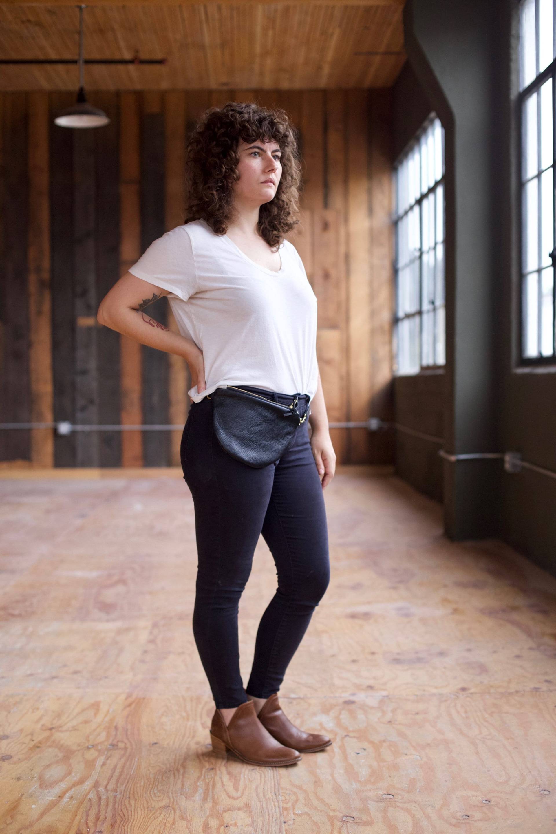 Der Frankie Pack Aus Schwarzem Leder von frankieandcocopdx