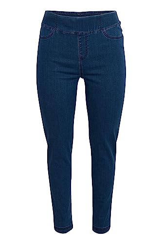 fransa FPMALLY LE 1 - Damen Jeggings Treggings 20611824, Größe:46, Farbe:Simple Blue Denim (200078) von fransa