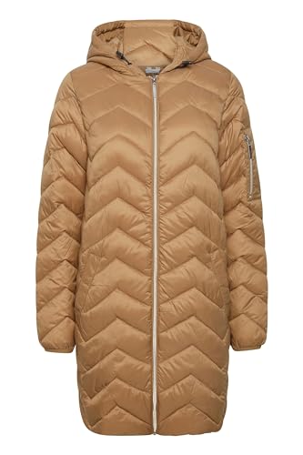 fransa FRBAPADDING 7 Outerwear Damen Steppjacke Übergangsjacke Jacke Steppjacke gefüttert mit Kapuze, Größe:XXL, Farbe:Malt Ball (181014) von fransa