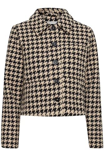 fransa - FREDA JA 1 - Jacket Cas - 20613051, Größe:36, Farbe:Cocoa Crème Mix (202515) von fransa