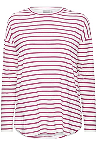 fransa FREMFLORAL 3 T-Shirt 3 T-Shirt - Sweatshirt - 20610262, Größe:S, Farbe:Magenta Haze Mix (201171) von fransa