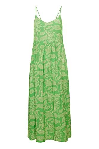 fransa FRFUN Damen Freizeitkleid Kleid mit dünnen Trägern und Muster, Größe:M, Farbe:Grass Green Mix B (202062) von fransa