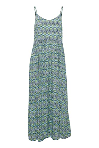 fransa FRFUN Damen Freizeitkleid Kleid mit dünnen Trägern und Muster, Größe:M, Farbe:Navy Blazer Mix (200119) von fransa