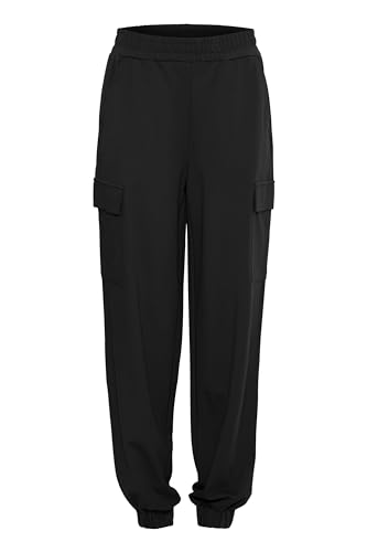 fransa - FRLANO PA 4 - Trousers - 20612726, Größe:L, Farbe:Black (200113) von fransa