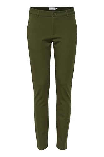 fransa FRLano Damen Hose Stoffhose Pant mit Stretch Slim Fit Mid Waist, Größe:44, Farbe:Rifle Green (190419) von fransa