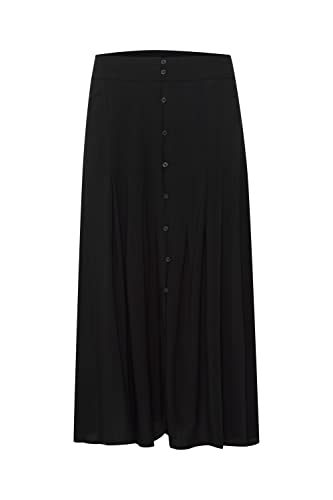 fransa - FRSOFTY SK 1 - Skirt - 20610824, Größe:L, Farbe:Black (200113) von fransa