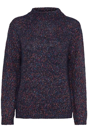 fransa - FRSPOTTA PU 1 - Pullover - 20612712, Größe:M, Farbe:Peacoat Mix (202353) von fransa