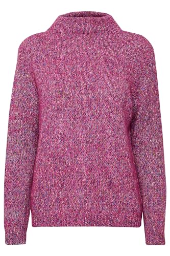 fransa - FRSPOTTA PU 1 - Pullover - 20612712, Größe:S, Farbe:Very Berry Mix (202355) von fransa