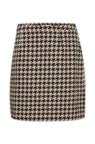 fransa - Freda SK 1 - Skirt - 20613055, Größe:38, Farbe:Cocoa Crème Mix (202515) von fransa