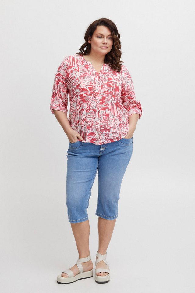 fransa Funktionstop Kurzarmbluse von fransa