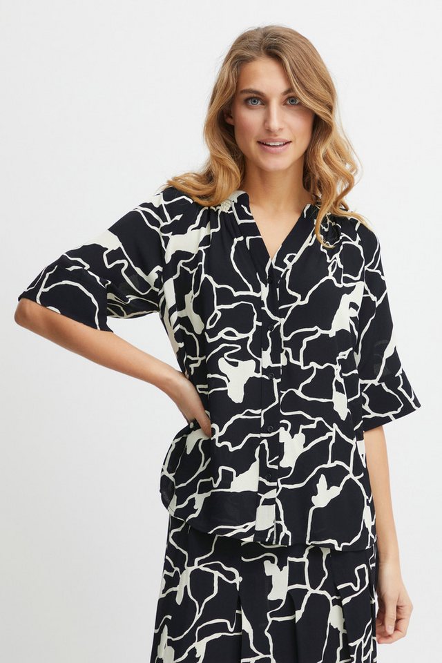 fransa Funktionstop Kurzarmbluse von fransa