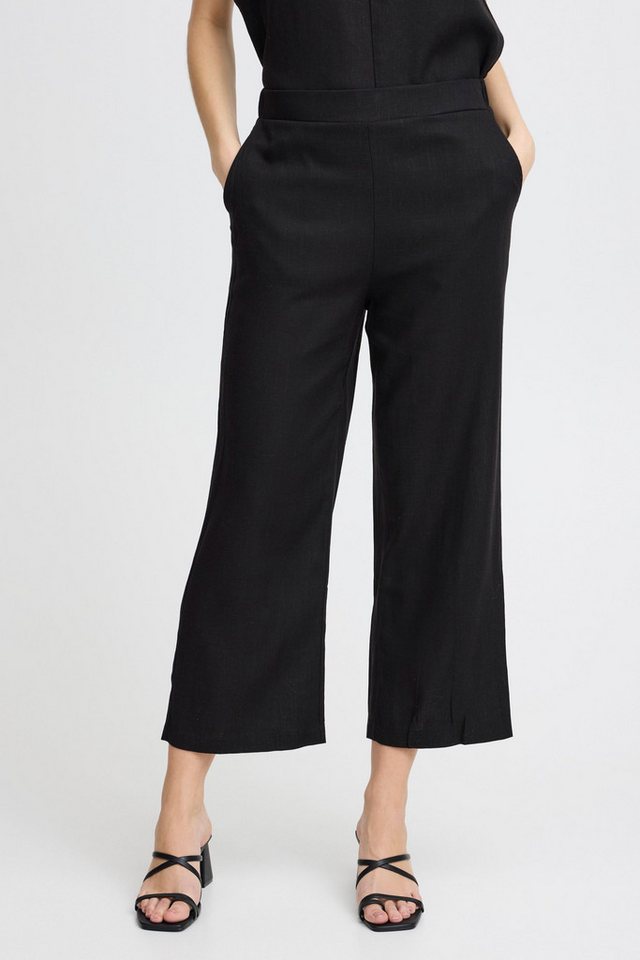 fransa Leinenhose FRJUNA lässige Hose mit elastischem Bund von fransa