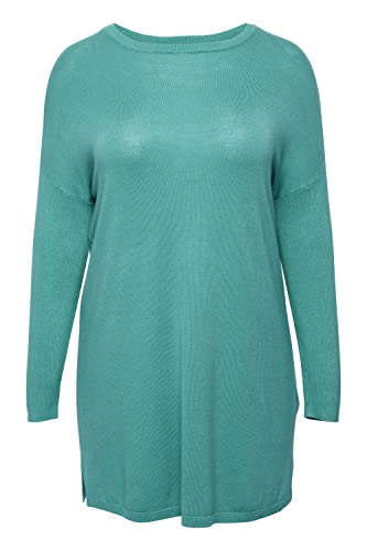 fransa Plus Size Selection - FPBLUME TU 1 - Tunic - 20611029, Größe:46/48, Farbe:Bristol Blue (174818) von fransa