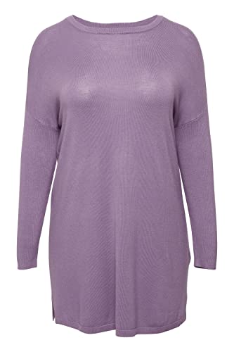 fransa Plus Size Selection - FPBLUME TU 1 - Tunic - 20611029, Größe:46/48, Farbe:Purple Haze (183718) von fransa