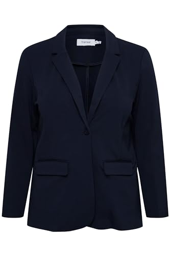 fransa Plus Size Selection - FPSTRETCH JA 2 - Jacket Cas - 20611384, Größe:56, Farbe:Dark Peacoat (194010) von fransa