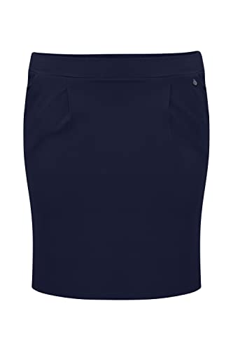 fransa Plus Size Selection - FPSTRETCH SK 1 - Skirt - 20611058, Größe:52, Farbe:Navy Blazer (193923) von fransa