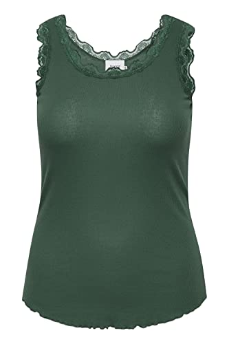 fransa Plus Size Selection - FPZAMOND TOP 1 - Top - 20611053, Größe:42/44, Farbe:Jungle Green (195914) von fransa