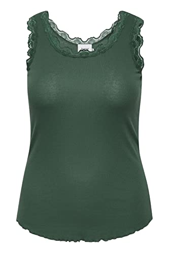 fransa Plus Size Selection - FPZAMOND TOP 1 - Top - 20611053, Größe:46/48, Farbe:Jungle Green (195914) von fransa