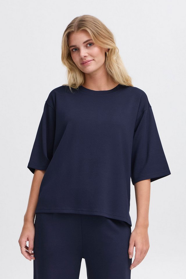 fransa Rundhalsshirt FRAURORA Minimalistisches T-Shirt von fransa