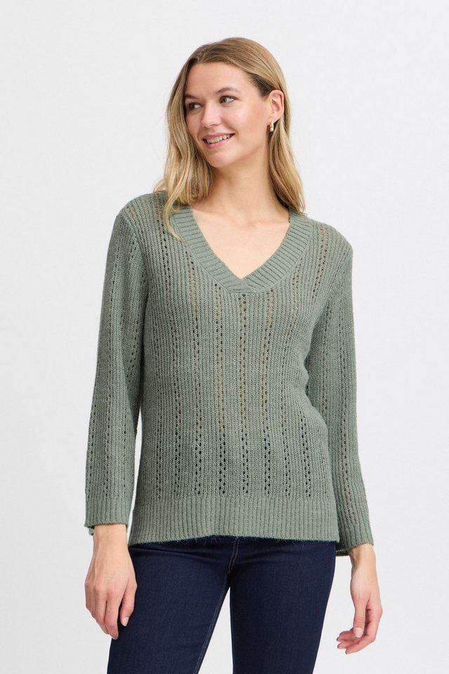 fransa Strickpullover FRERETTA PU 7 modischer Strickpullover von fransa