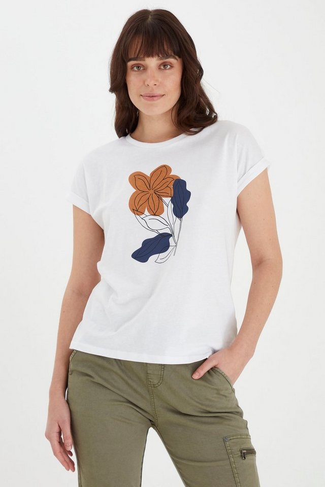 fransa T-Shirt Fransa FRVEART 1 T-shirt - 20609011 von fransa