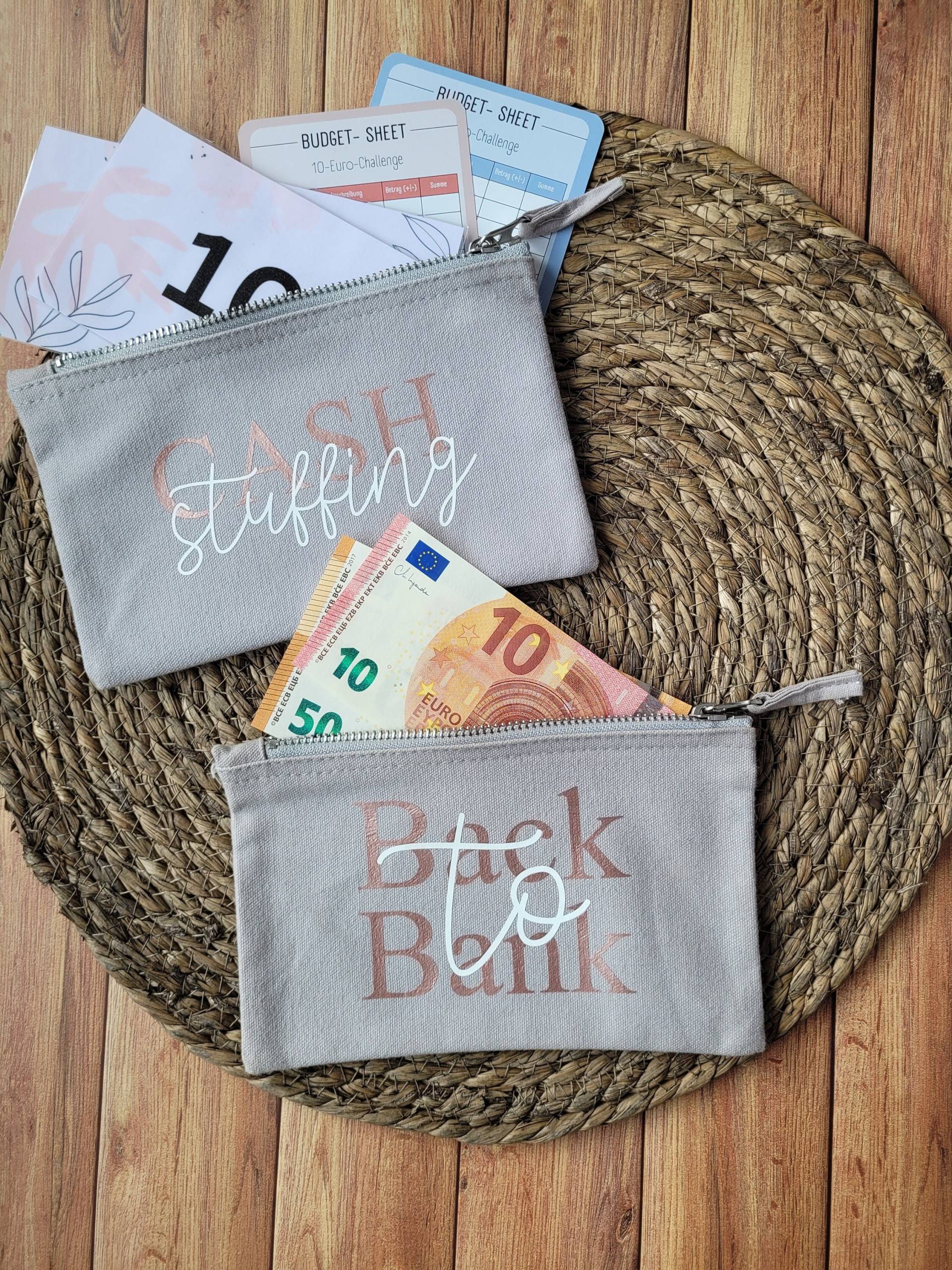 Budgeting Taschen | Back To Bank Cash Stuffing Budgetierung Aufbewahrung Bargeld Mappe Tasche Für Challanges Umschlagmethode von franziskreativewelt