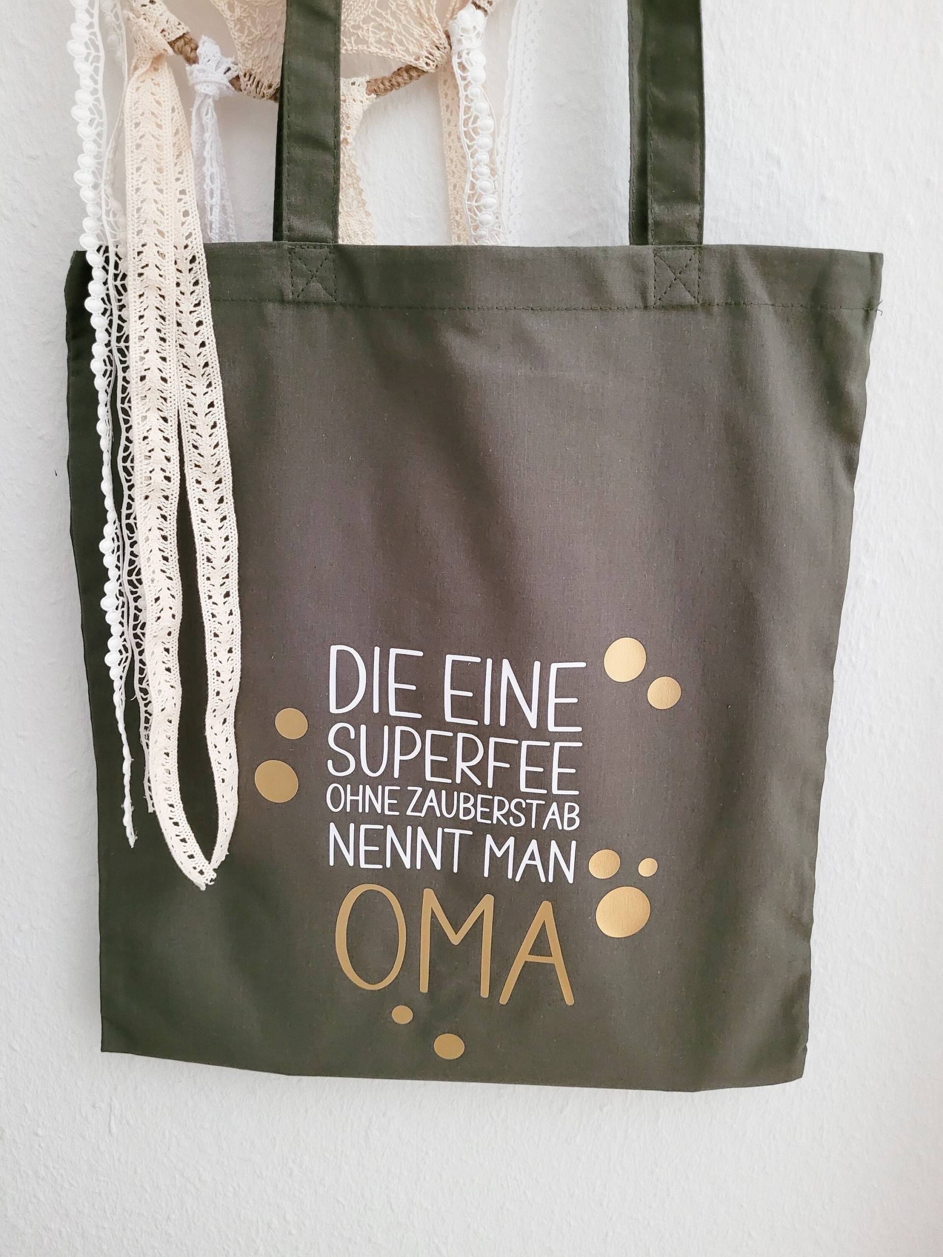 Geschenk Für Oma | Baumwolltasche Einkaufstasche Geschenk Für Oma | Baumwolltasche Einkaufstasche von franziskreativewelt