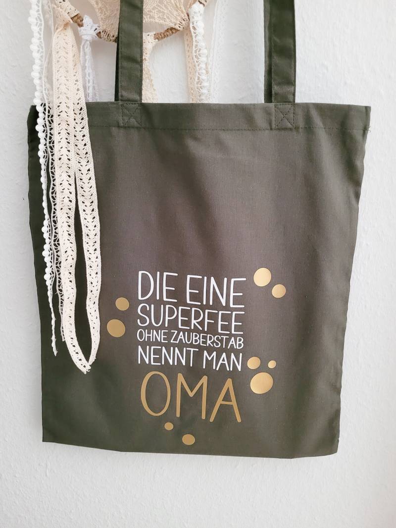 Geschenk Für Oma | Baumwolltasche Einkaufstasche Geschenk Für Oma | Baumwolltasche Einkaufstasche von franziskreativewelt